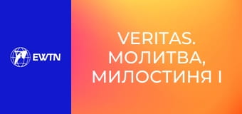 Veritas. Молитва, милостиня і піст - стовпи, на яких тримається християнська духовність. Отець Іриней Погорельцев.