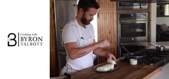 Walnut Crusted Chilean Sea Bass and Honey Candied Walnut Ice Cream