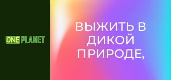 Выжить в дикой природе, 4 эп.