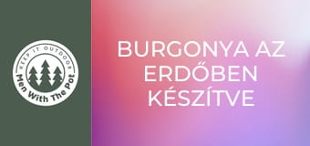 Burgonya az erdőben készítve