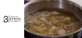 Ricotta and Squash Blossom Pasta