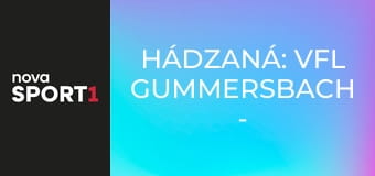 Hádzaná: VfL Gummersbach - THW Kiel Hádzaná: VfL Gummersbach - THW Kiel