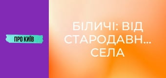 Біличі: від стародавнього села до масиву. Історія та факти.