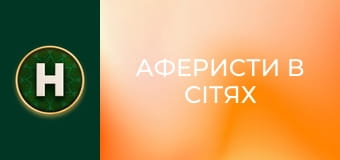 Аферисти в сітях