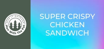 Super Crispy Chicken Sandwich with Forest-made Mayonnaise
