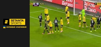 Футбол. Чемпіонат Англії. Прем'єр-ліга. Вулвергемптон Вондерерз - Манчестер Юнайтед.