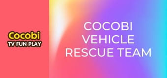 Cocobi Vehicle Rescue Team Toys 3 Cocobi Vehicle Rescue Team Toys 3