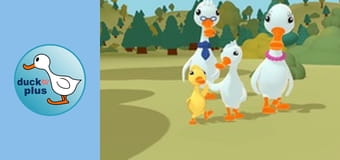 Ducky and Fluffy - Ducky and Fluffy by the Pond