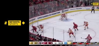 Хоккей. NHL. Каролина Харрикейнз - Калгари Флэймз.