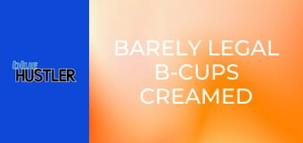 Barely Legal B-Cups Creamed