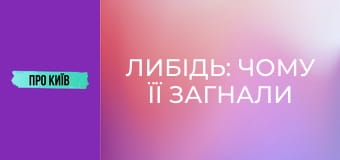 Либідь: чому її загнали у бетон? Тут мали ходити кораблі? Історія київської річки.