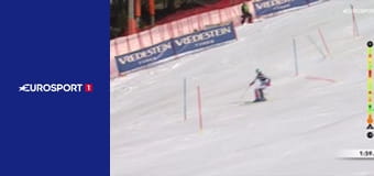 Горнолыжный спорт. Кубок мира. Финал в Хафьелле, Норвегия. Мужчины. Слалом. 2-я попытка.