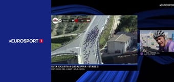 Велоспорт. Тур Каталонии в Испании. Этап 3.