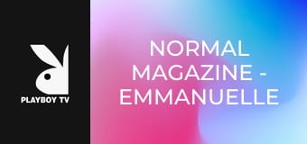 Normal Magazine - Emmanuelle Bousquet