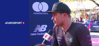 Легкая атлетика. Нью-Йоркский марафон в США.