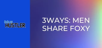 3Ways: Men Share Foxy Professors