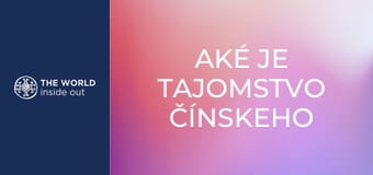 Aké je tajomstvo čínskeho zdravia? Čína. Aké je tajomstvo čínskeho zdravia? Čína.