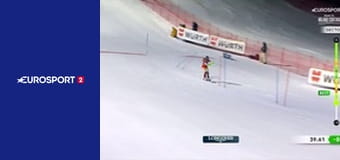 Горнолыжный спорт. Кубок мира. Этап в Куршевеле, Франция. Женщины. Слалом. 1-я попытка.