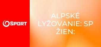 Alpské lyžovanie: SP žien: Courchevel Alpské lyžovanie: SP žien: Courchevel