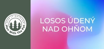 Losos údený nad ohňom Losos údený nad ohňom