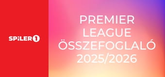 Premier League összefoglaló 2025/2026 S2025E9 - 9. forduló