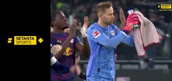 Футбол. Чемпионат Германии. Боруссия Мёнхенгладбах - РБ Лейпциг.