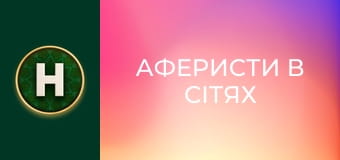 Аферисти в сітях