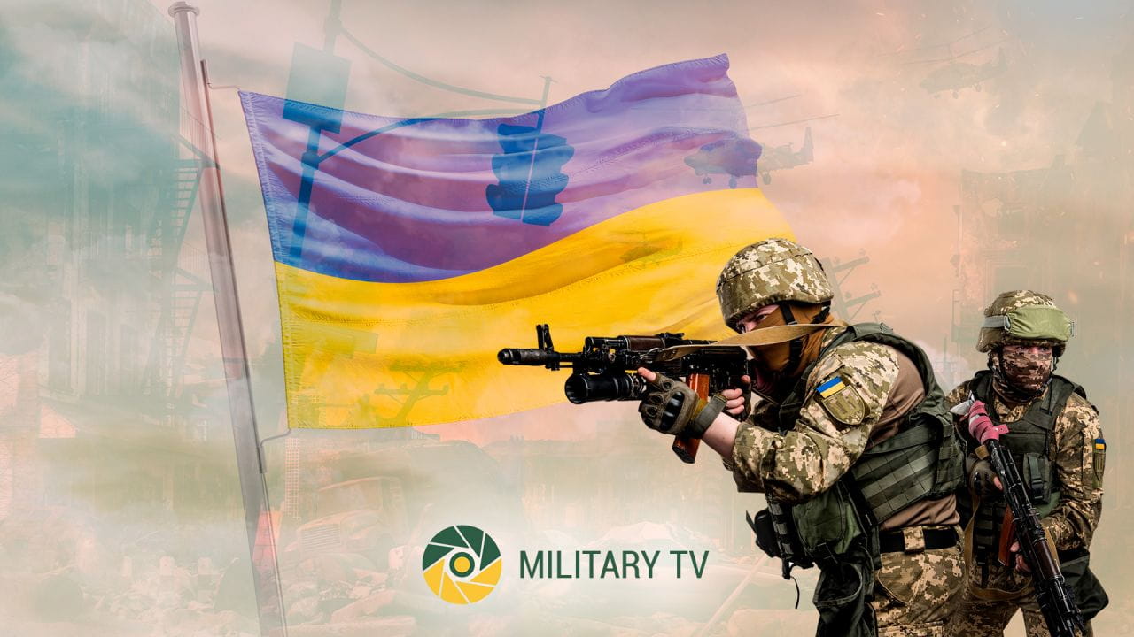 Military TV. War Reporter
