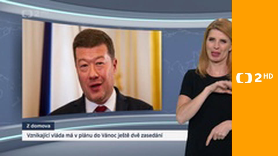 Zprávy v českém znakovém jazyce