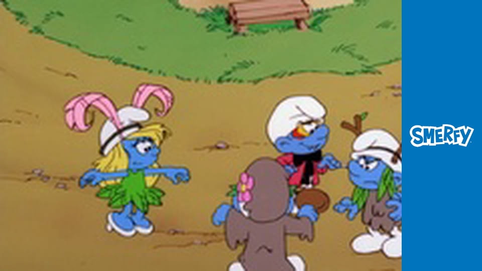 Złote loki Smerfetki / Smerfopotwory