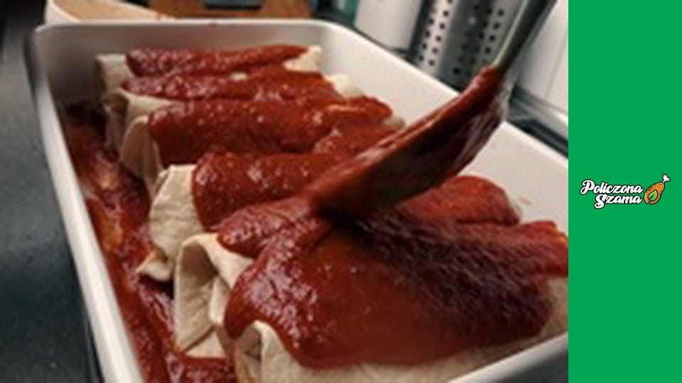 Zapiekane tortille - ENCHILADAS