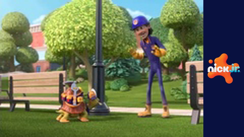 Rubble i jego ekipa S2E26 - Ekipa buduje busa z panelami słonecznymi / Ekipa buduje wieżę ratowniczą