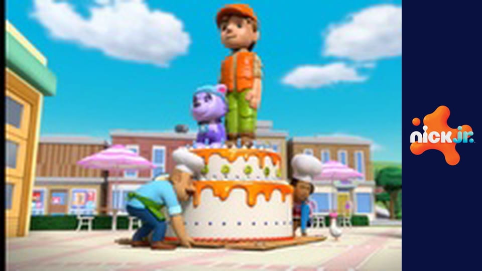 Labková patrola S4E6 - Labky a Jakeova torta / Divoká jazda