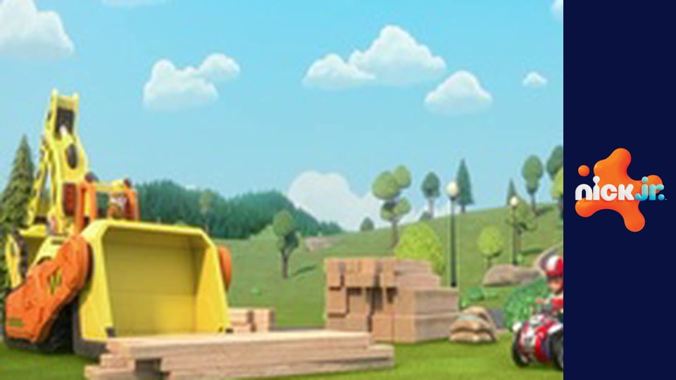 М/с "Крепыш и команда", 1 сезон, 1 с. "Команда строит мост".