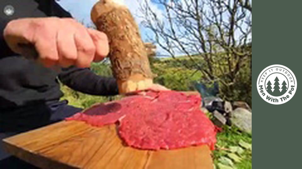 JUICY Beef Kebabs Cooked Outdoors