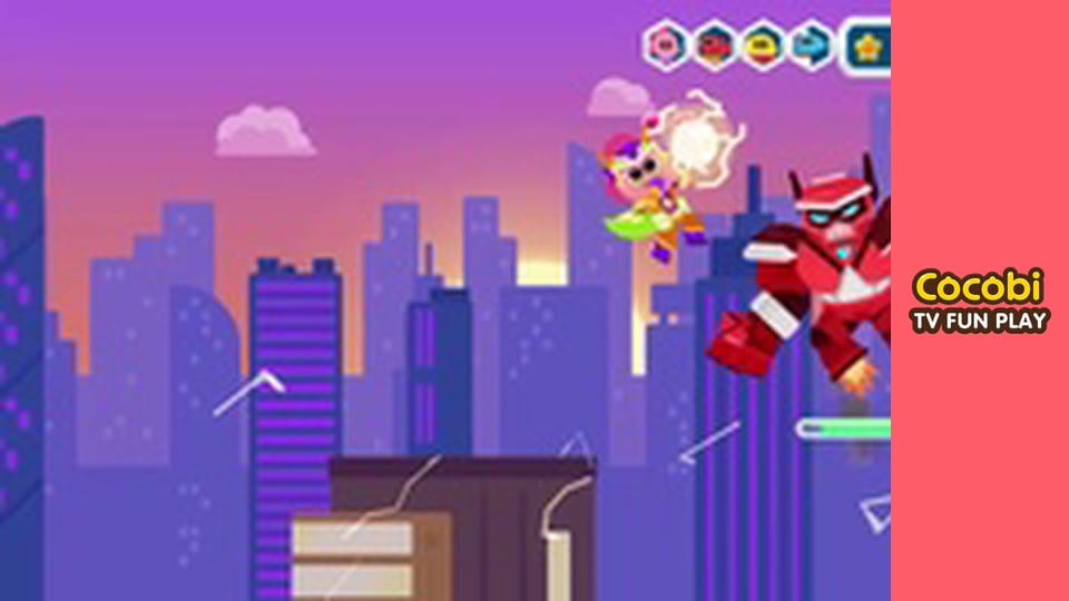 Cocobi Superhero Run Game