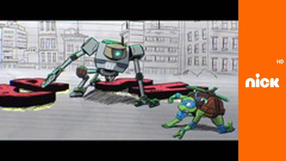 М/с "Оповідки про підлітків-мутантів Черепашок-ніндзя", 1 сезон, 1 с. "Леонардо справляється сам".