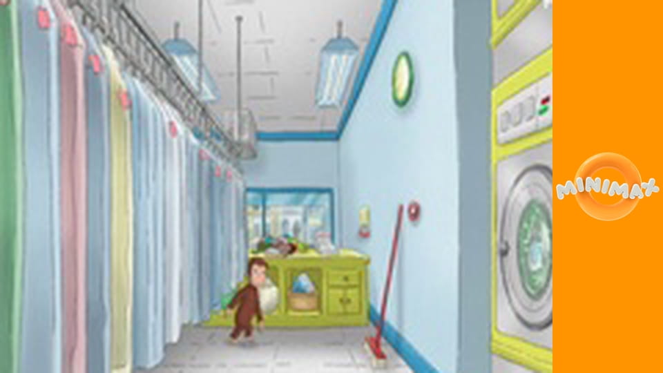 A bajkeverő majom S11E13 - A mosodában / Lopótök locsolás