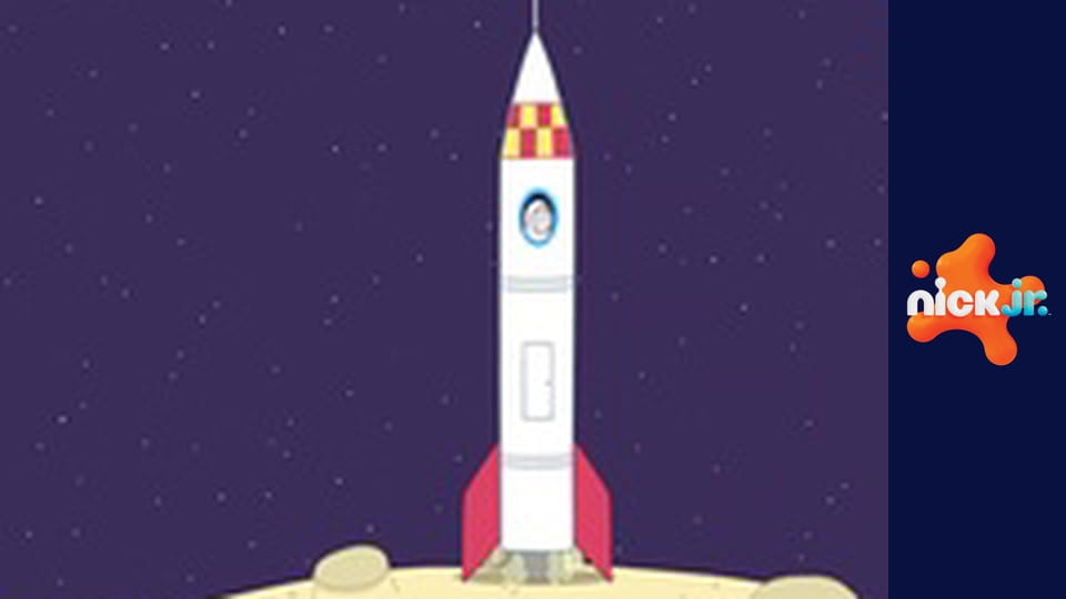 М/с "Свинка Пеппа", 6 сезон, 22 с. "Дедушка Кролик в космосе".