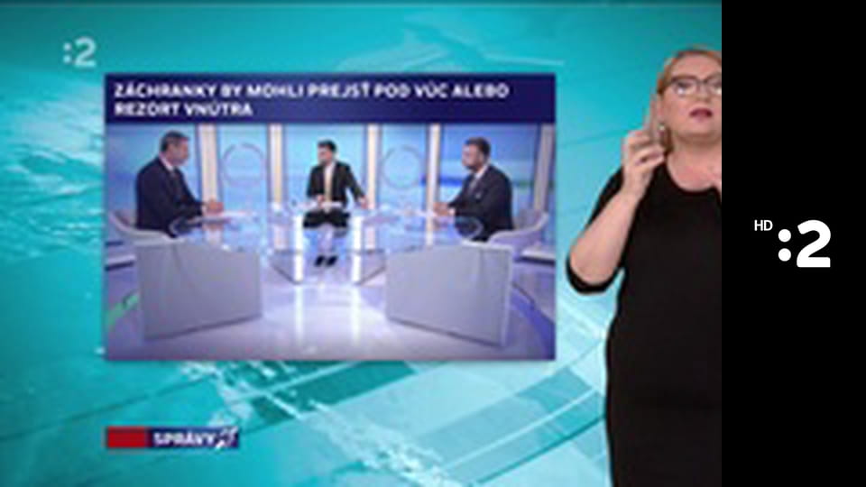 Správy v slovenskom posunkovom jazyku E312