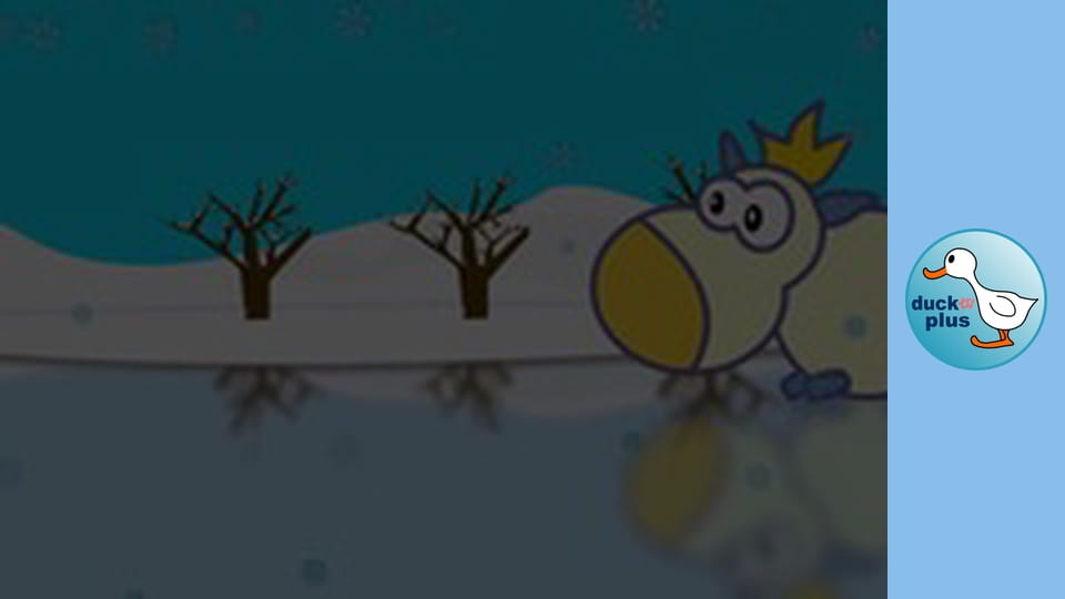 Hubbi and Friends - Slide on ice