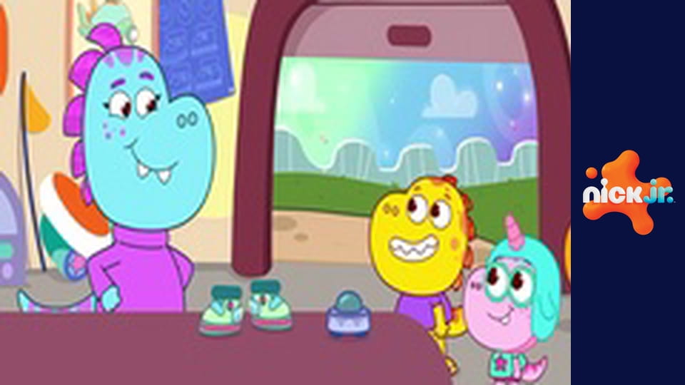 М/с "Тім Рекс у космосі", 1 сезон, 4 с. "Чоботи / Місячний папуга / Хвостом'яч".