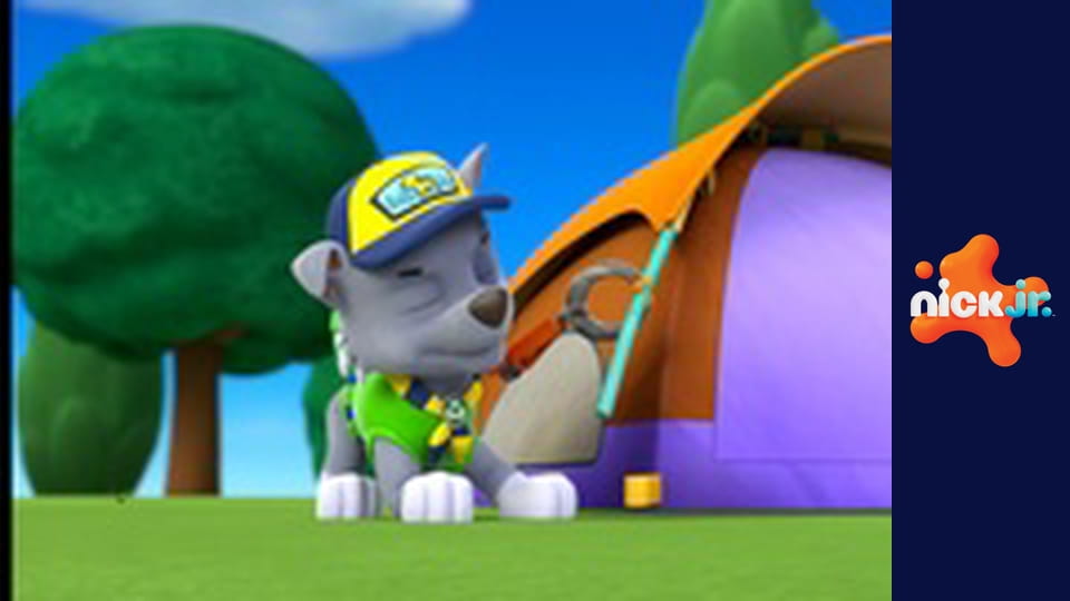 Tlapková patrola S1E22 - Tlapky zachraňují stanování / Tlapky a trable se želvami