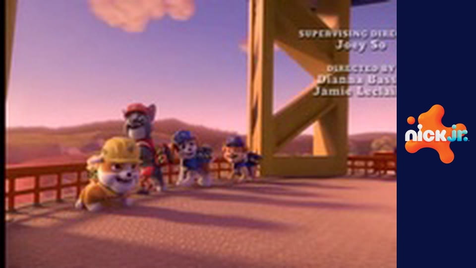 Rubble a jeho parta S2E11 - Parta staví panu Ducky-Doo speciální skokanský můstek / Parta staví nádrž na dešťovku!