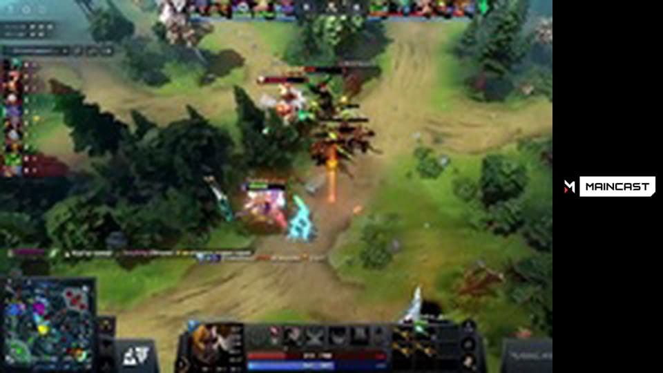 Team Falcons vs Tundra Esports. Гра 2. BLAST Slam IV.