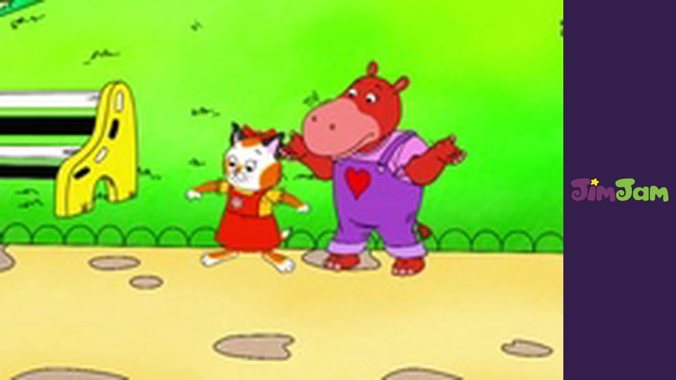 Hurray for Huckle! S2E9 - The Vanishing Hopscotch Mystery/The Hidden Treasure Mystery