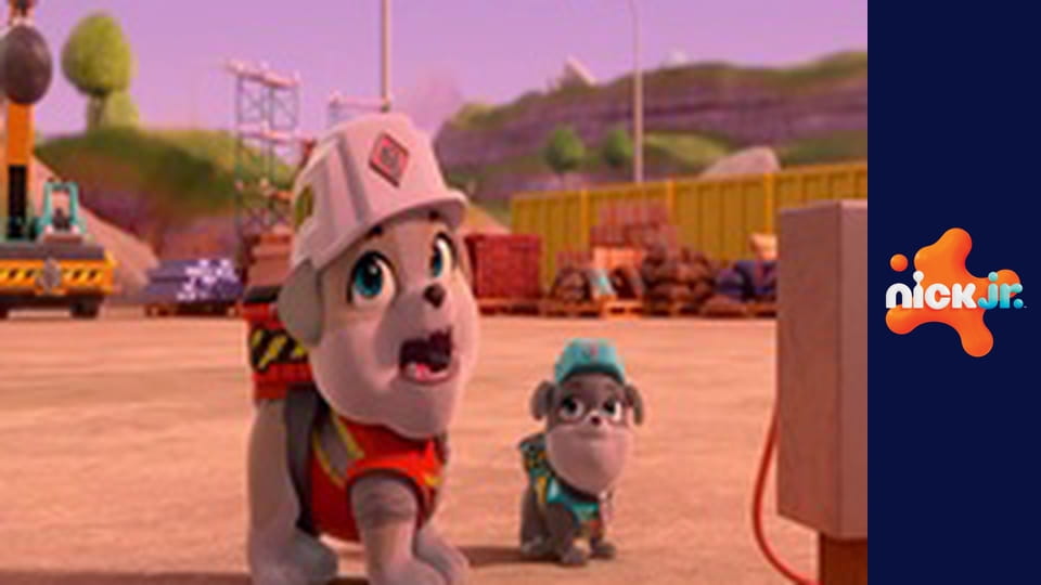 М/с "Крепыш и команда", 1 сезон, 7 с. "Команда строит дом для бобра / Команда чинит дорогу".