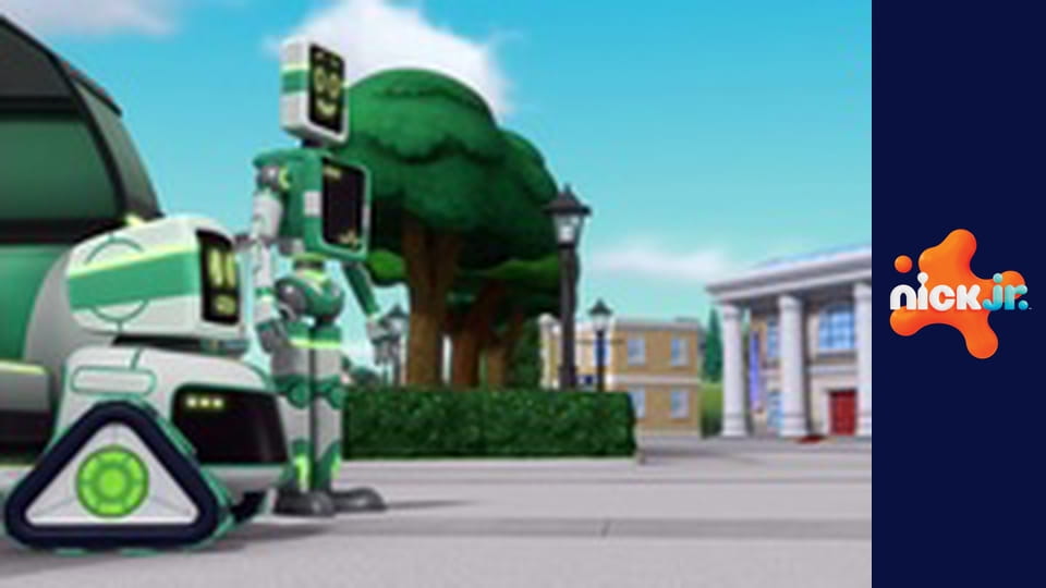 Psi patrol S10E5 - Pieski ratują robo-sąsiadów / Pieski ratują tęczę