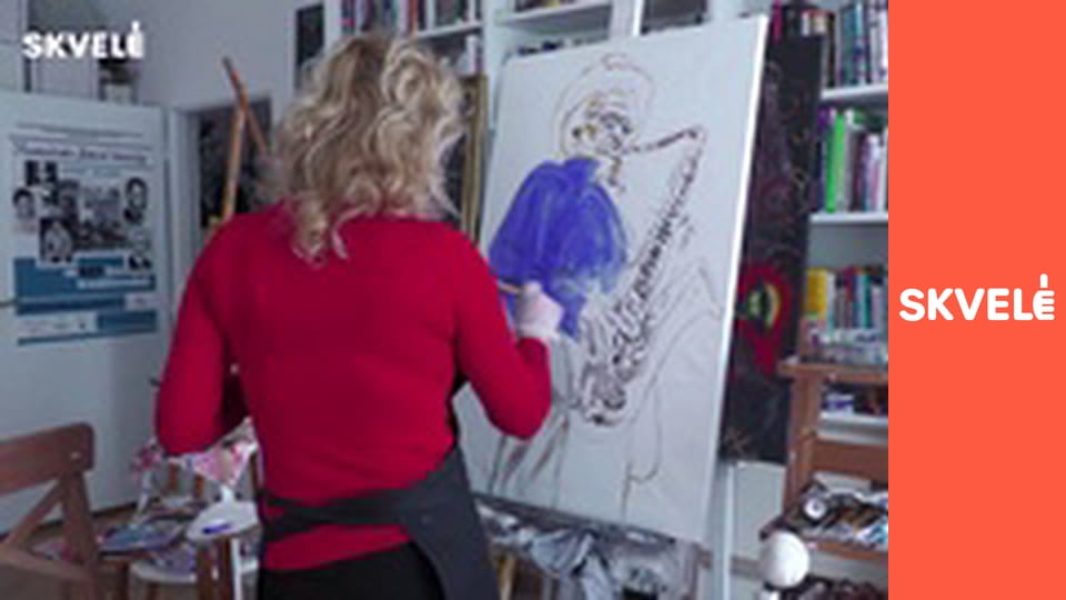 V Umení - Maľovanie na plátno