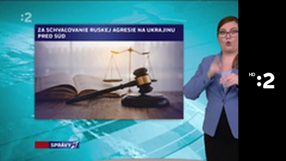 Správy v slovenskom posunkovom jazyku E330